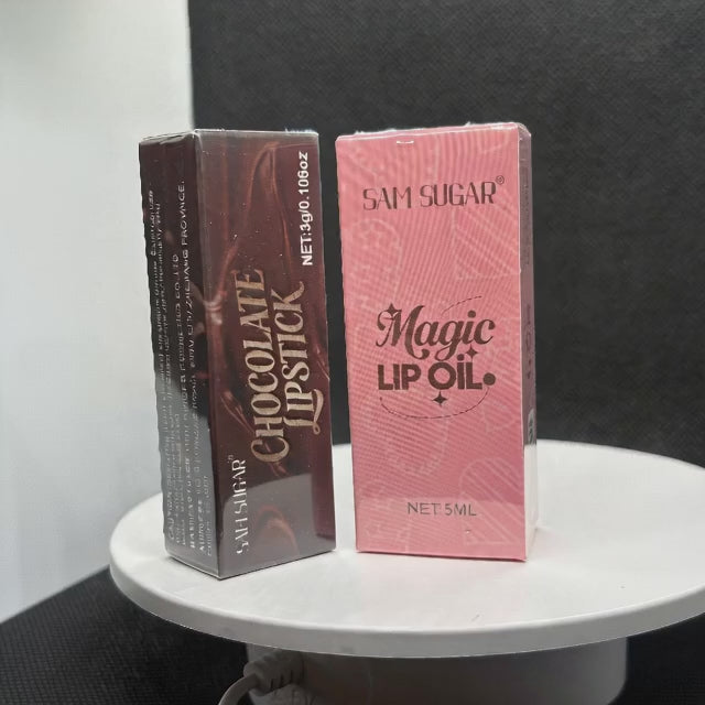 Sam Sugar Lip Oil Glow Duo